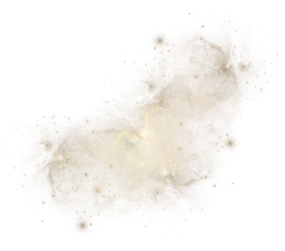 White Pastel Abstract Galaxy Overlay